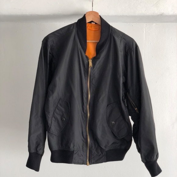 Rothco Black Bomber Jacket - Picture 1 of 9